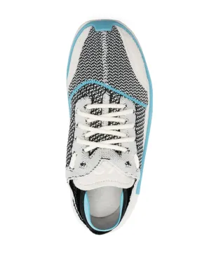 Y-3 x adidas Qisan ニットスニーカー - グレー - サムネイル4