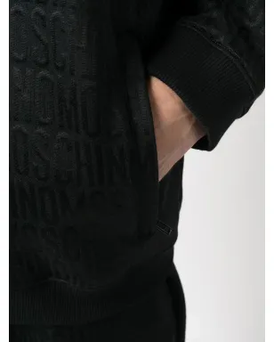 Moschino オールオーバー デボスド ロゴ スウェットシャツ - サムネイル5