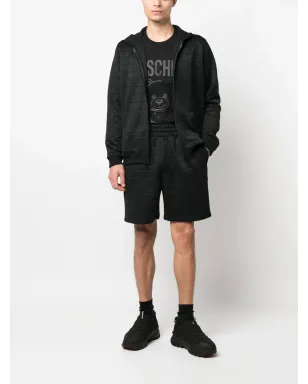 Moschino オールオーバー デボスド ロゴ スウェットシャツ - サムネイル2