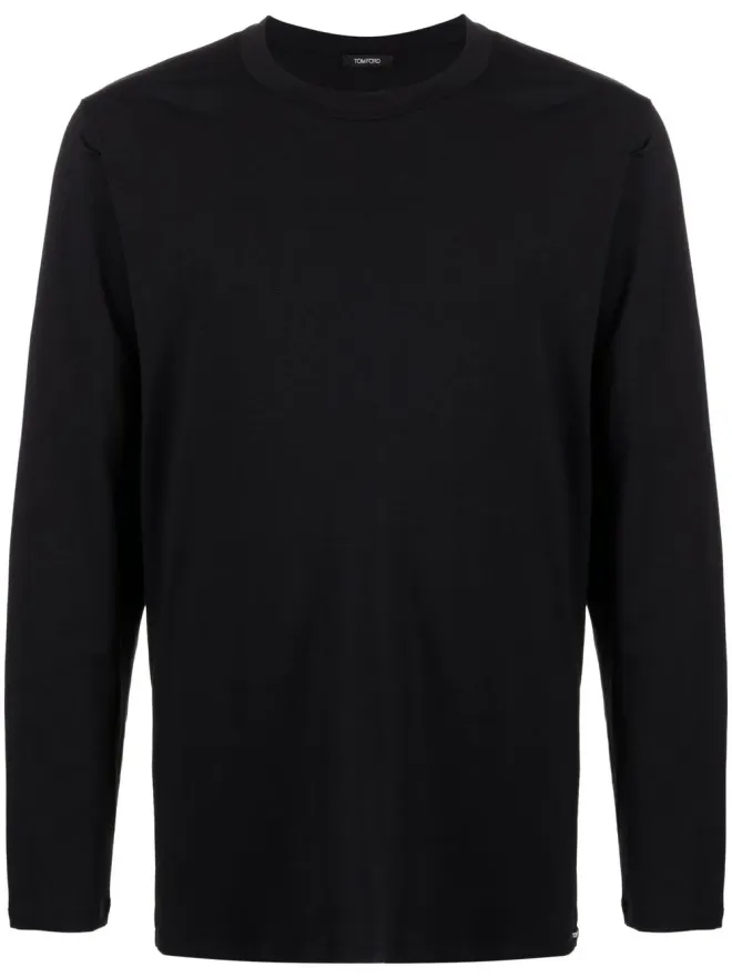 TOM FORD TOM FORD クルーネック長袖Tシャツの商品画像