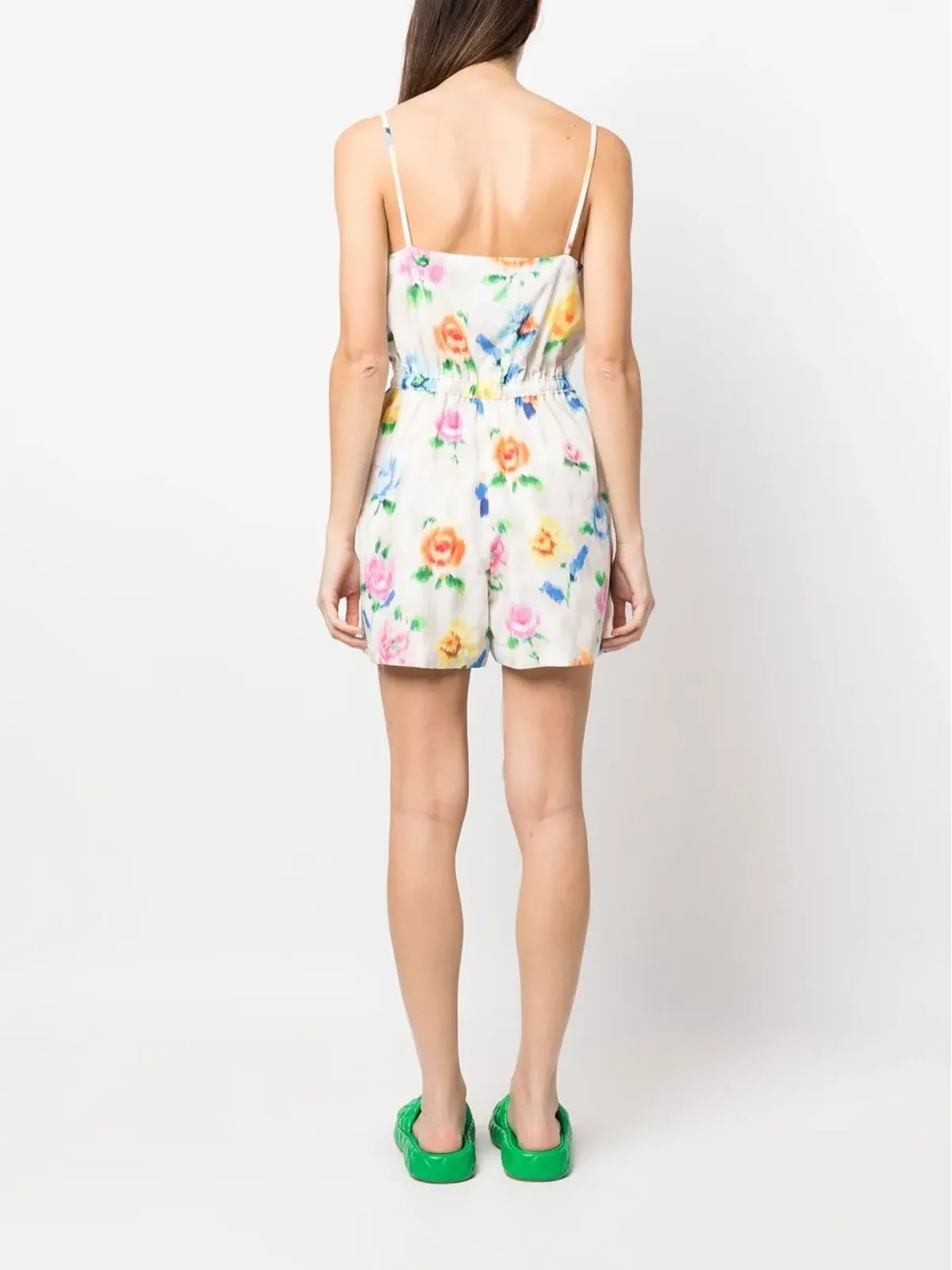 Boutique Moschino 花柄プリント ノースリーブ ミニドレス - 画像4