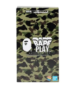 MEDICOM TOY x A BATHING APE 1st Camo Chogokin BE@RBRICK 200% figure - Green - サムネイル4