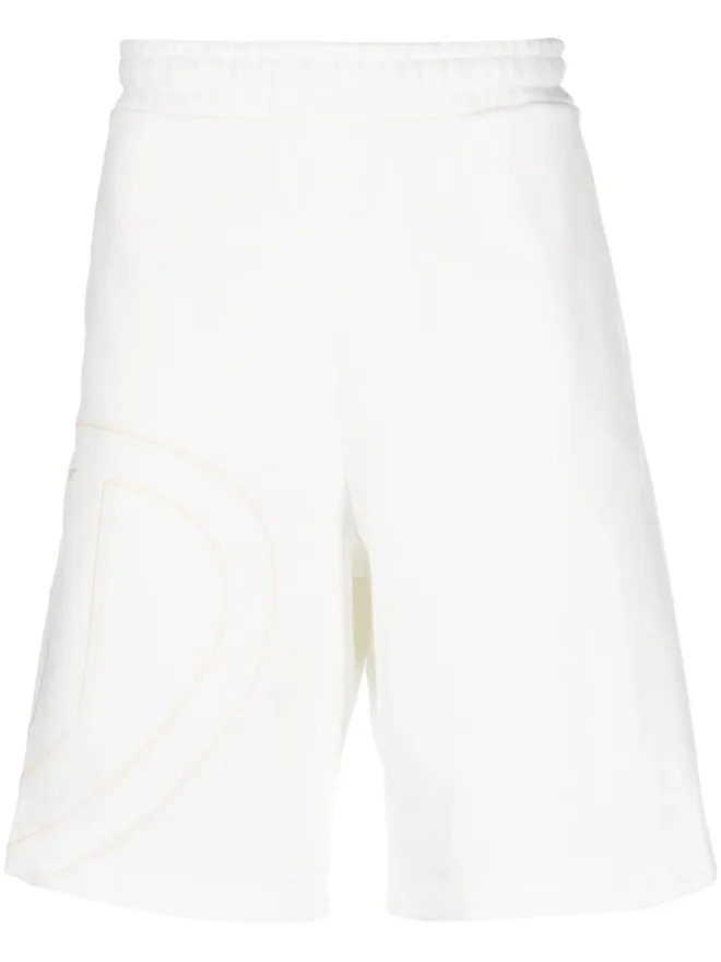 Diesel Diesel P-Crow Megoval コットンショーツ - Whiteの商品画像