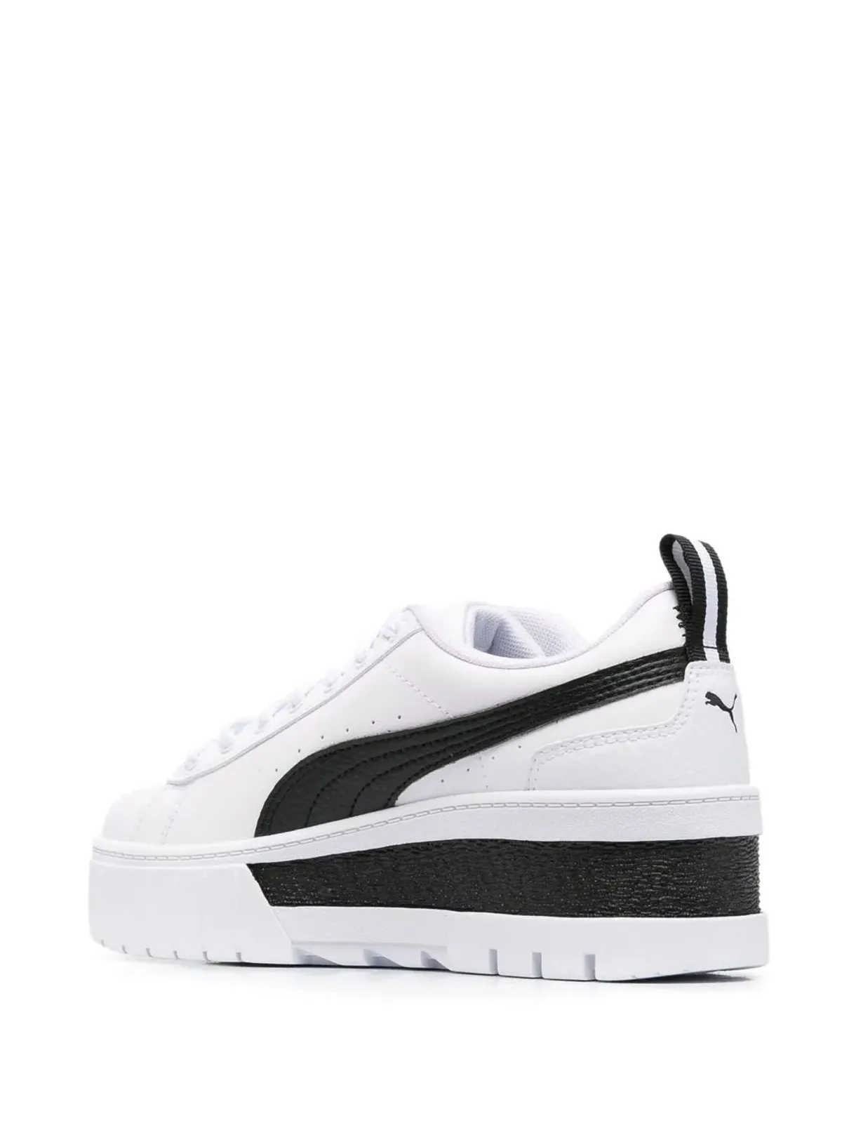 PUMA カラー ブロック カーフレザー スニーカー - White - 画像3
