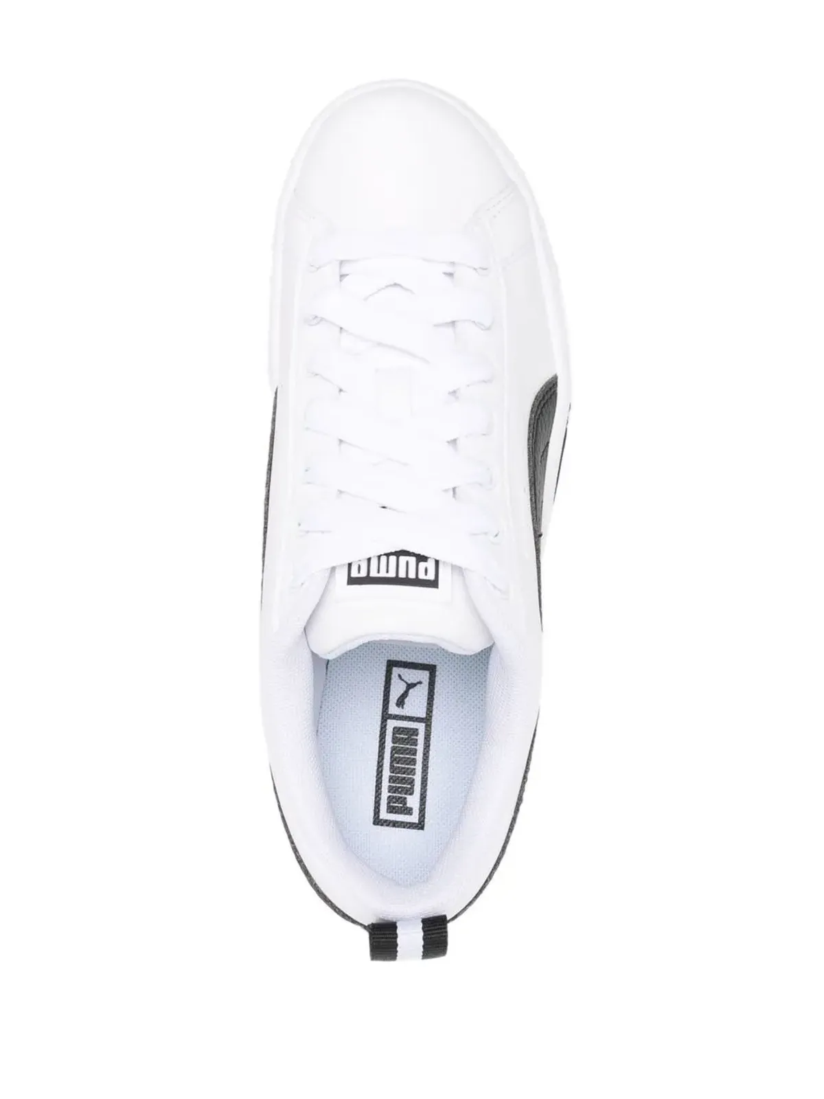 PUMA カラー ブロック カーフレザー スニーカー - White - 画像4