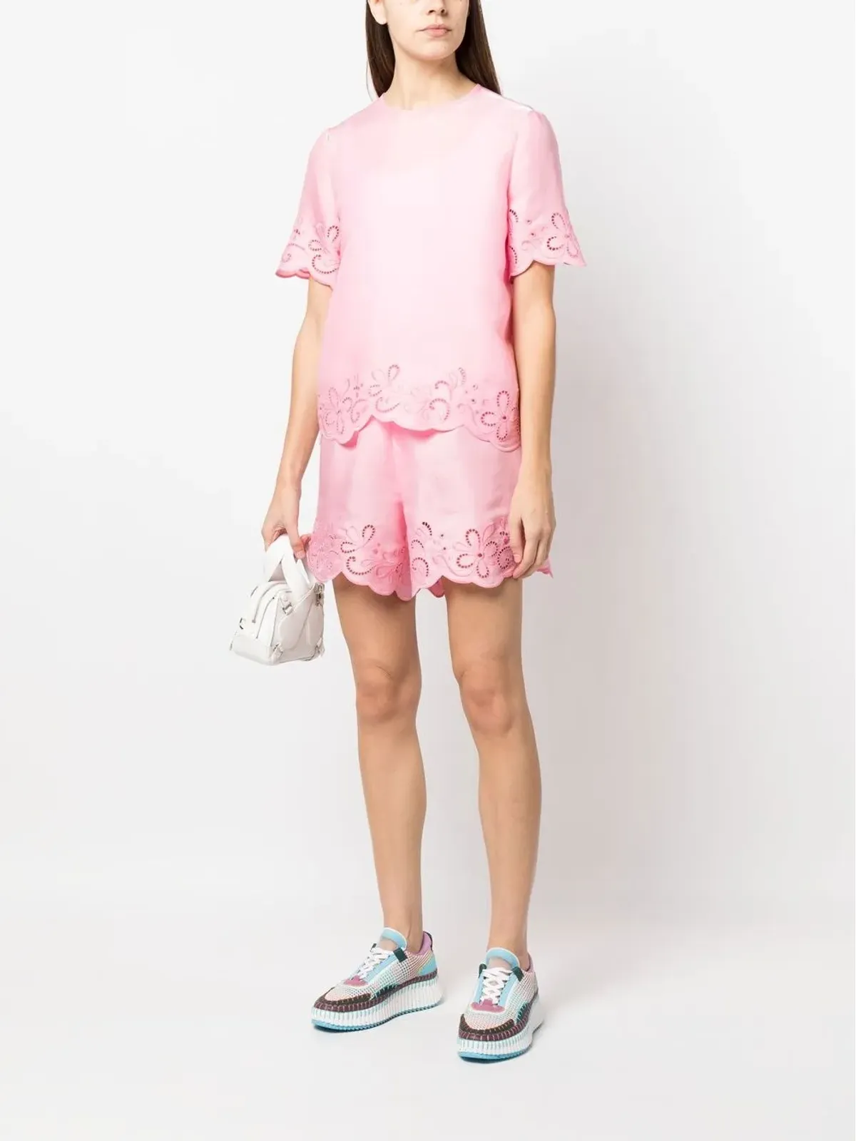 Boutique Moschino レーストリムショートパンツ - 画像2