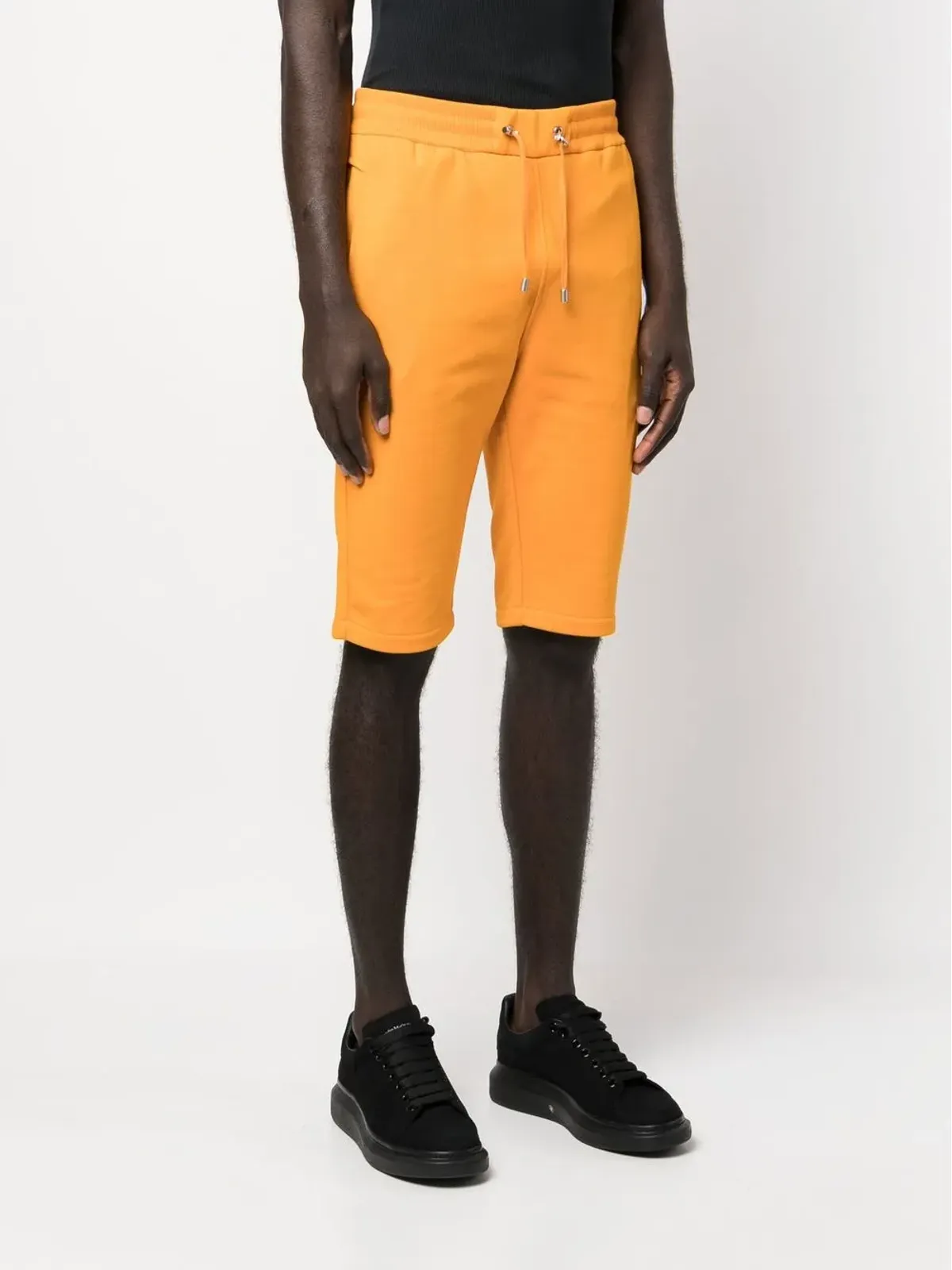 Balmain ドローストリングウエスト コットンショーツ - 画像3