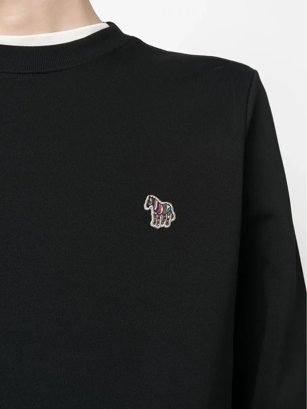 PS Paul Smith ゼブラロゴ オーガニックコットン スウェットシャツ - 画像5