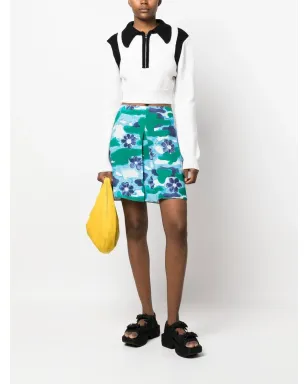 Marni フローラルプリント ミニスカート - サムネイル2