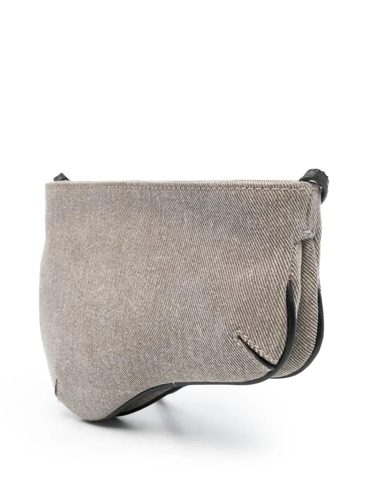 Manu Atelier Curve レザーショルダーバッグ - 画像3