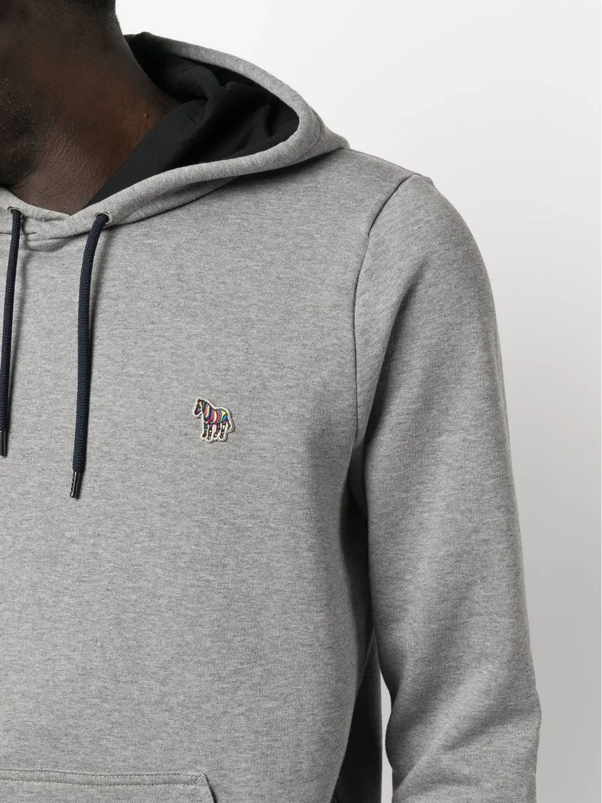 PS Paul Smith ロゴパッチ長袖フーディー - 画像5
