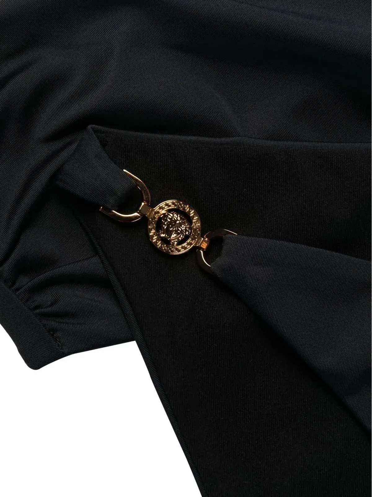 Versace Medusa plaque detail swimsuit - Black - 画像3