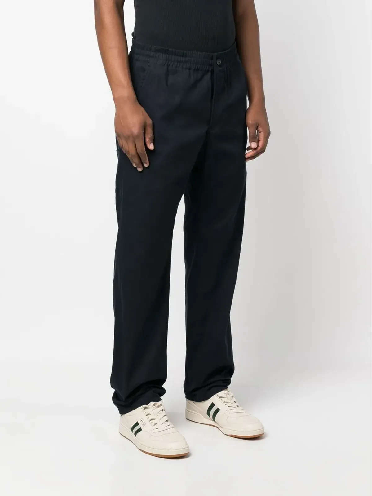 A.P.C. エラスティケーテッドウェスト ストレートレッグ パンツ - 画像3