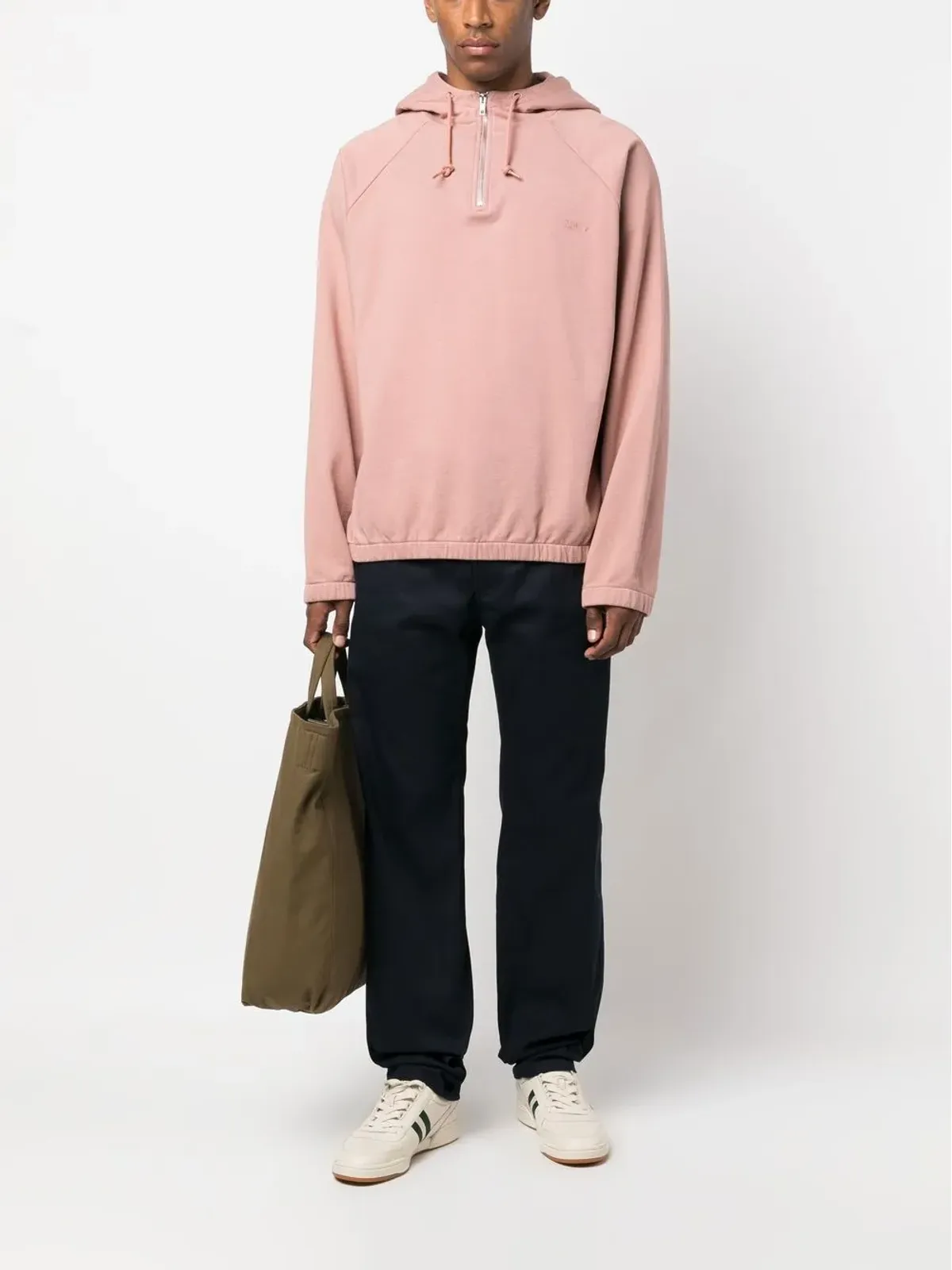 A.P.C. イーサン ハーフジップ フーディ - 画像2