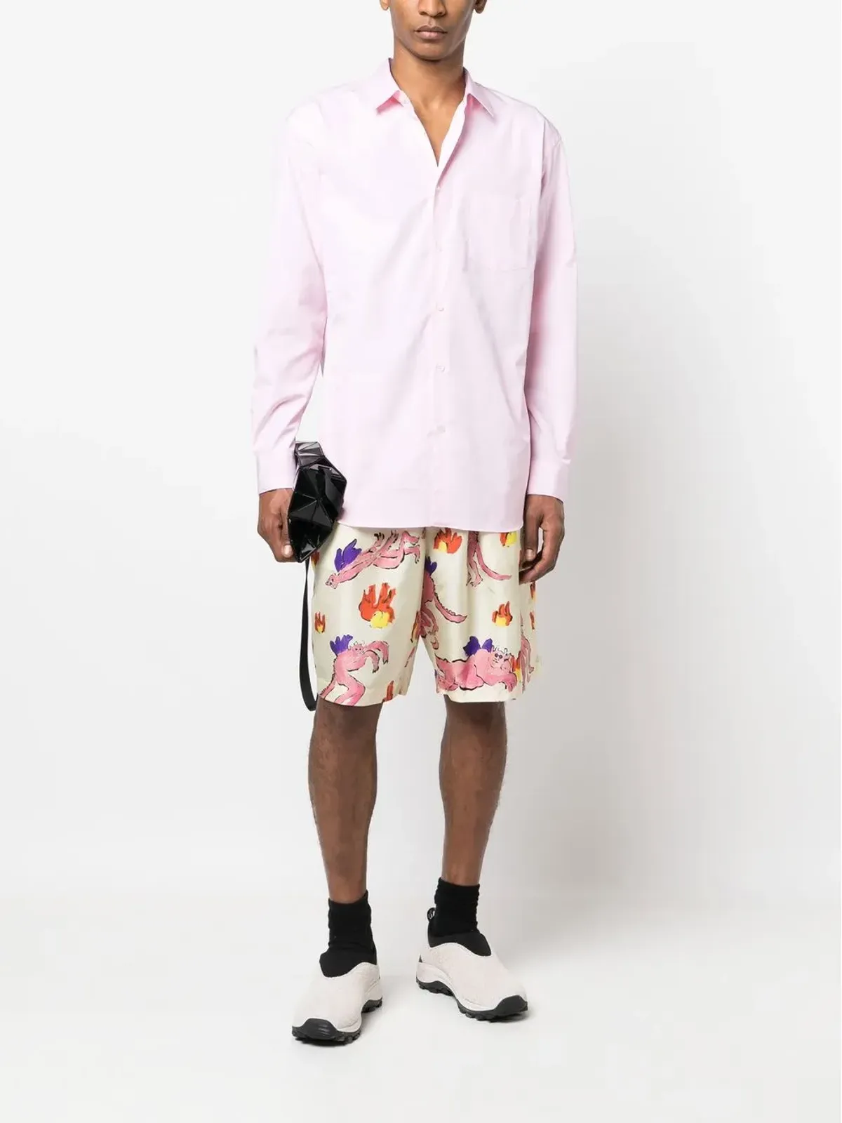 Marni グラフィックプリント バミューダショーツ - 画像2