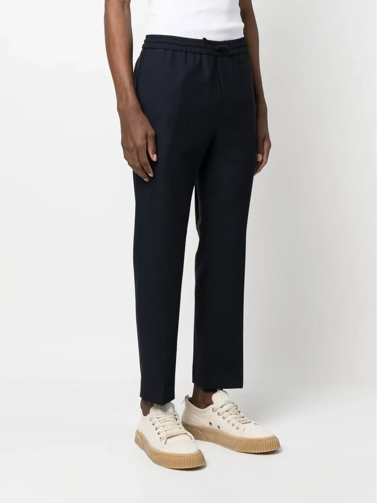 Calvin Klein ストレートレッグ ドローストリング ウエストパンツ - 画像3