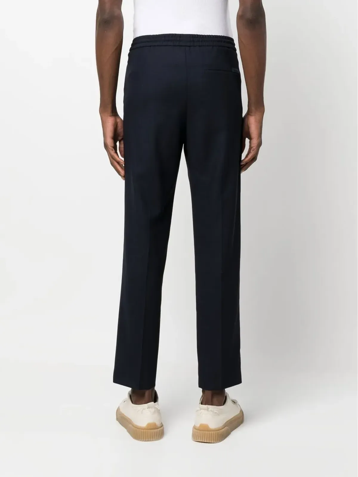 Calvin Klein ストレートレッグ ドローストリング ウエストパンツ - 画像4