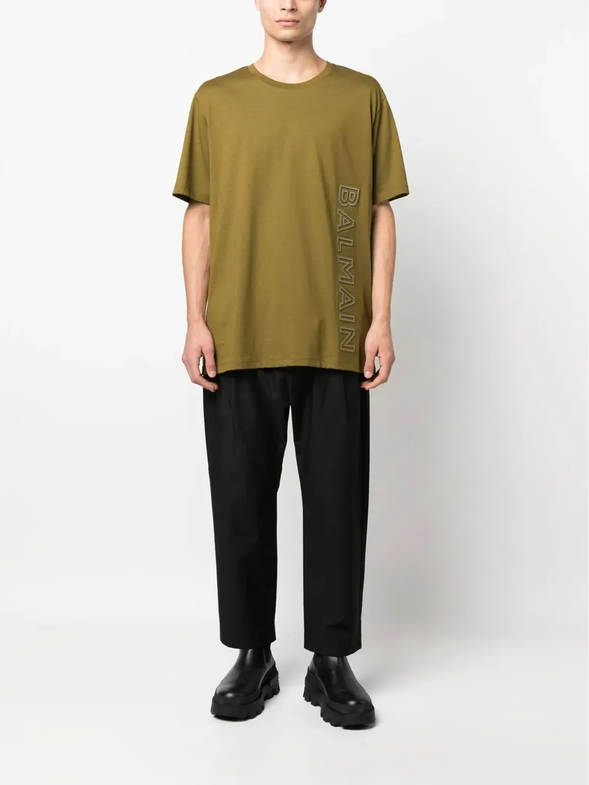 Balmain ロゴ入りTシャツ - 画像2