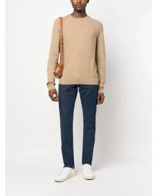 Calvin Klein Superior wool クルーネック ジャンパー - Brown - サムネイル2