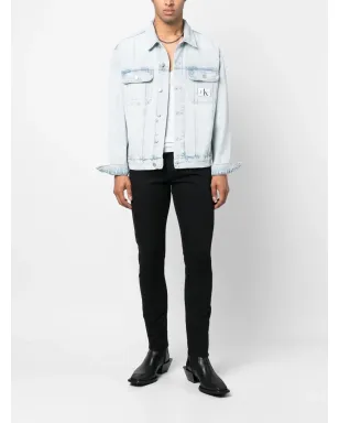 Calvin Klein スリムフィットミッドライズジーンズ ブラック - サムネイル2