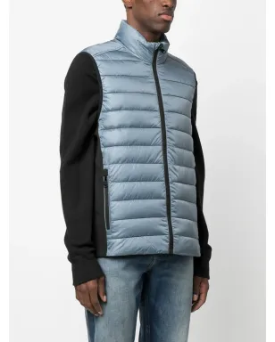 Calvin Klein ジップアップ パッド入り ジレ - グレー - サムネイル3