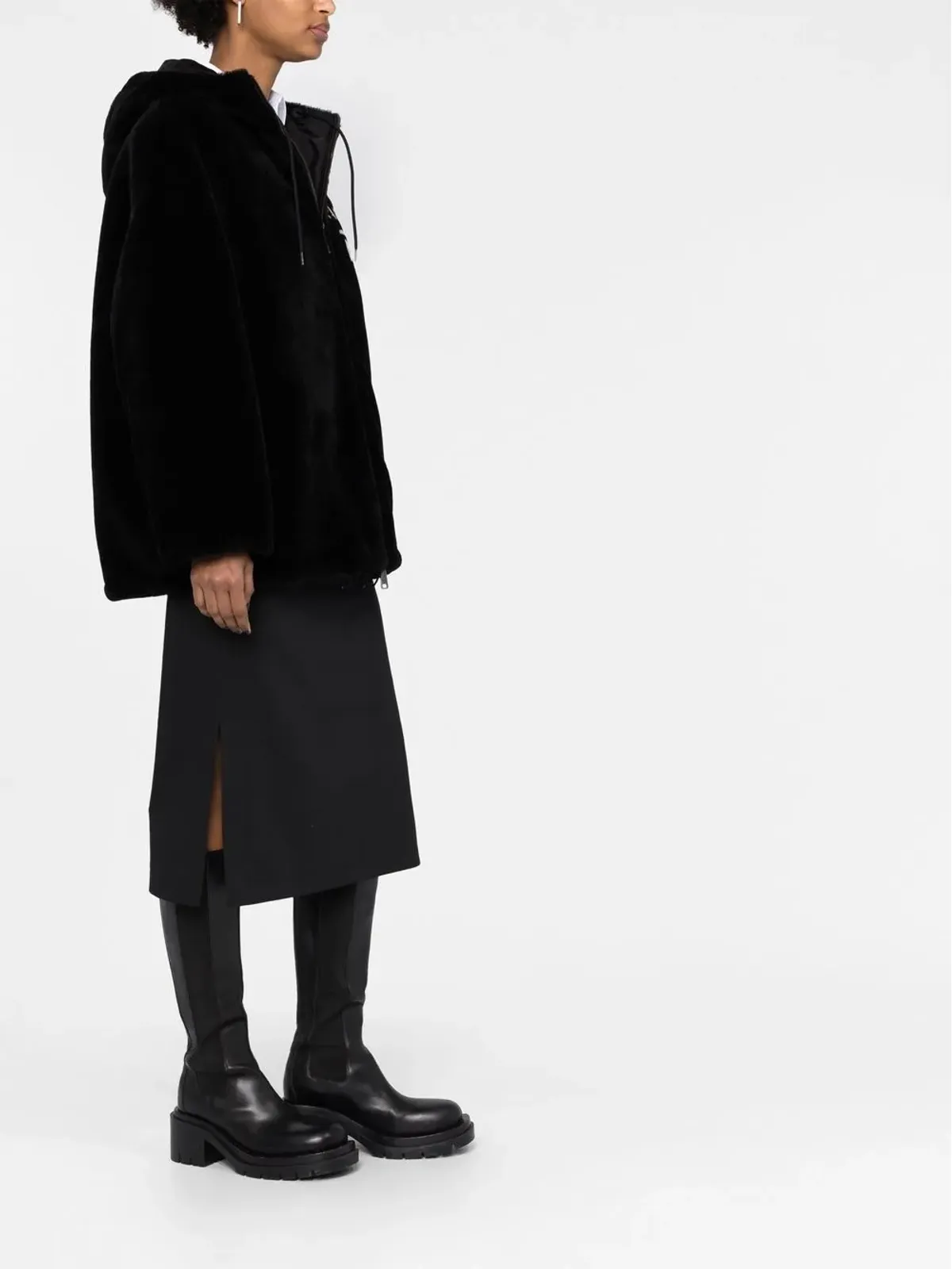 Prada リバーシブルシェアリングジャケット - 画像4
