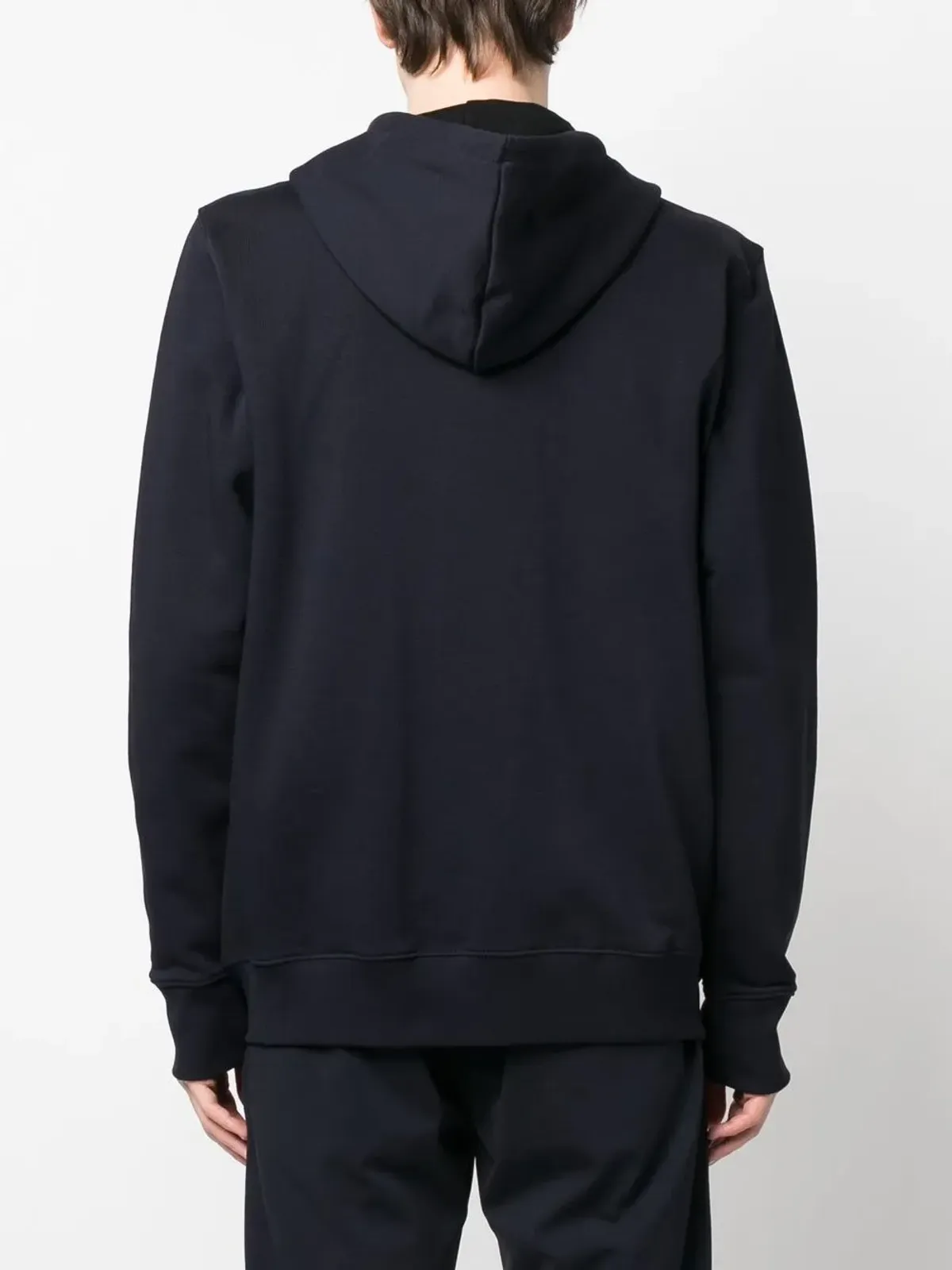 PS Paul Smith ジップ付きオーガニックコットン フーディー - ブルー - 画像4