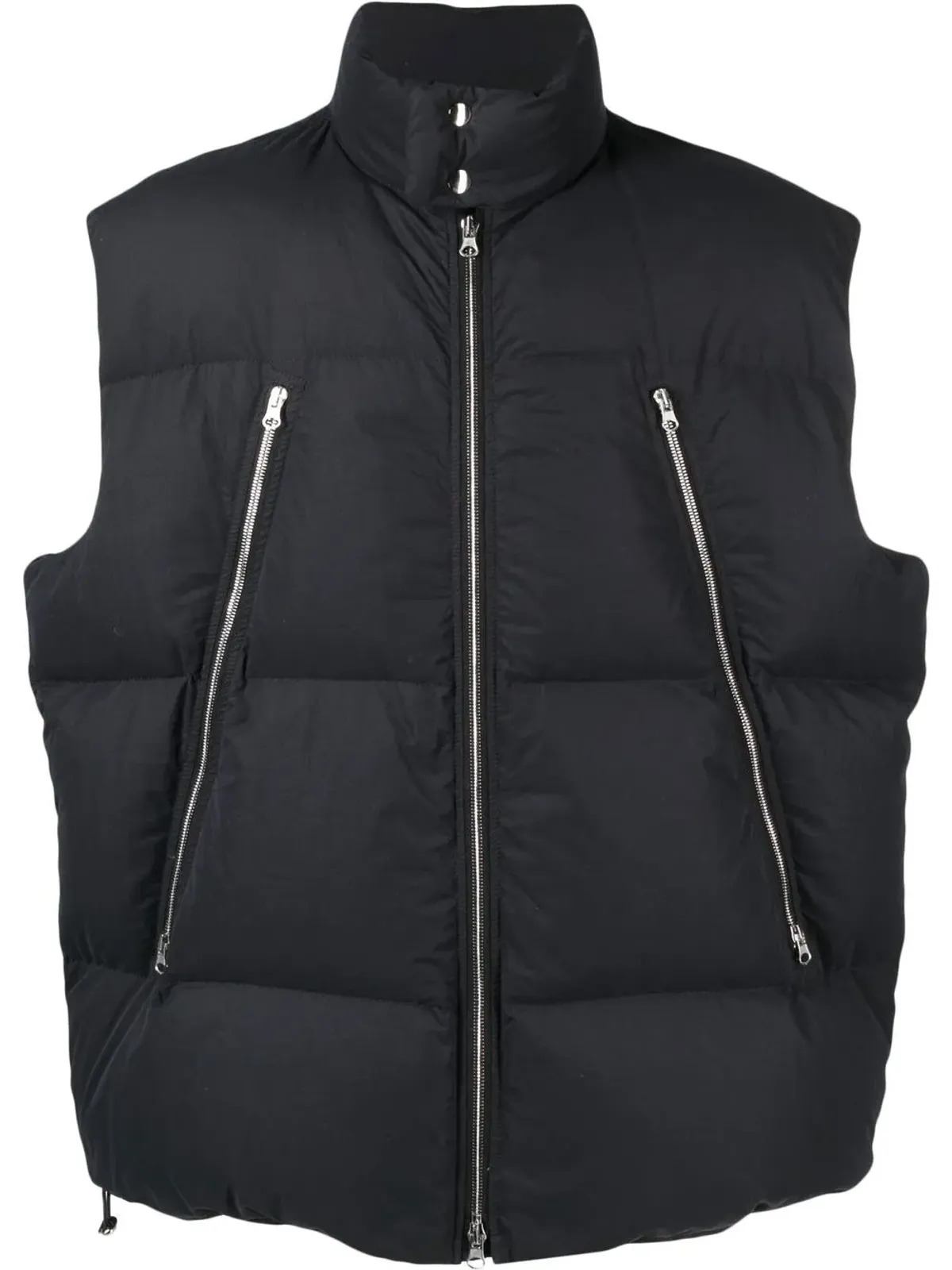MM6 Maison Margiela ハイネック パディッド ジレ - 画像1