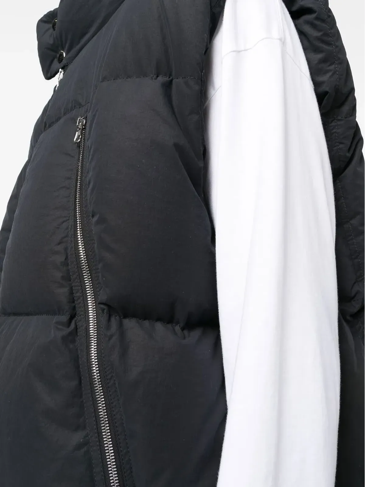 MM6 Maison Margiela ハイネック パディッド ジレ - 画像5