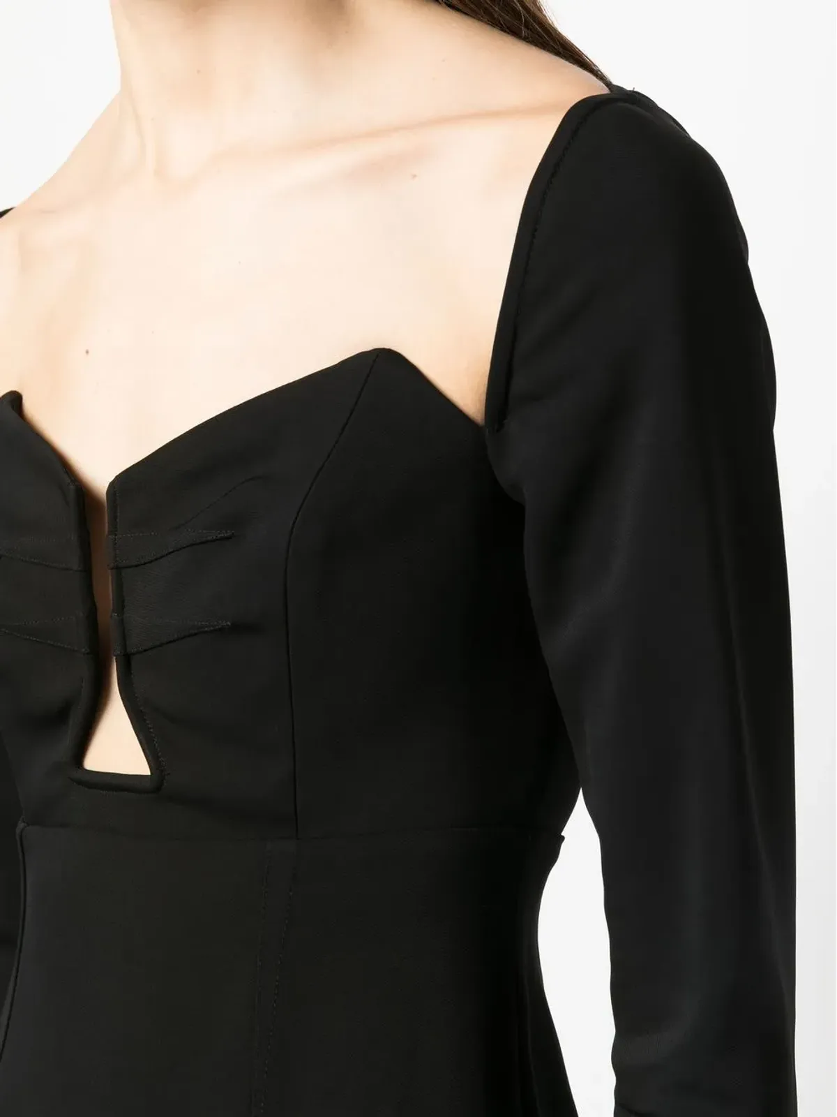 Roland Mouret 長袖マキシドレス - 画像5