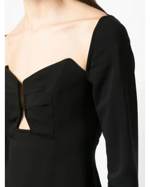 Roland Mouret 長袖マキシドレス - サムネイル5