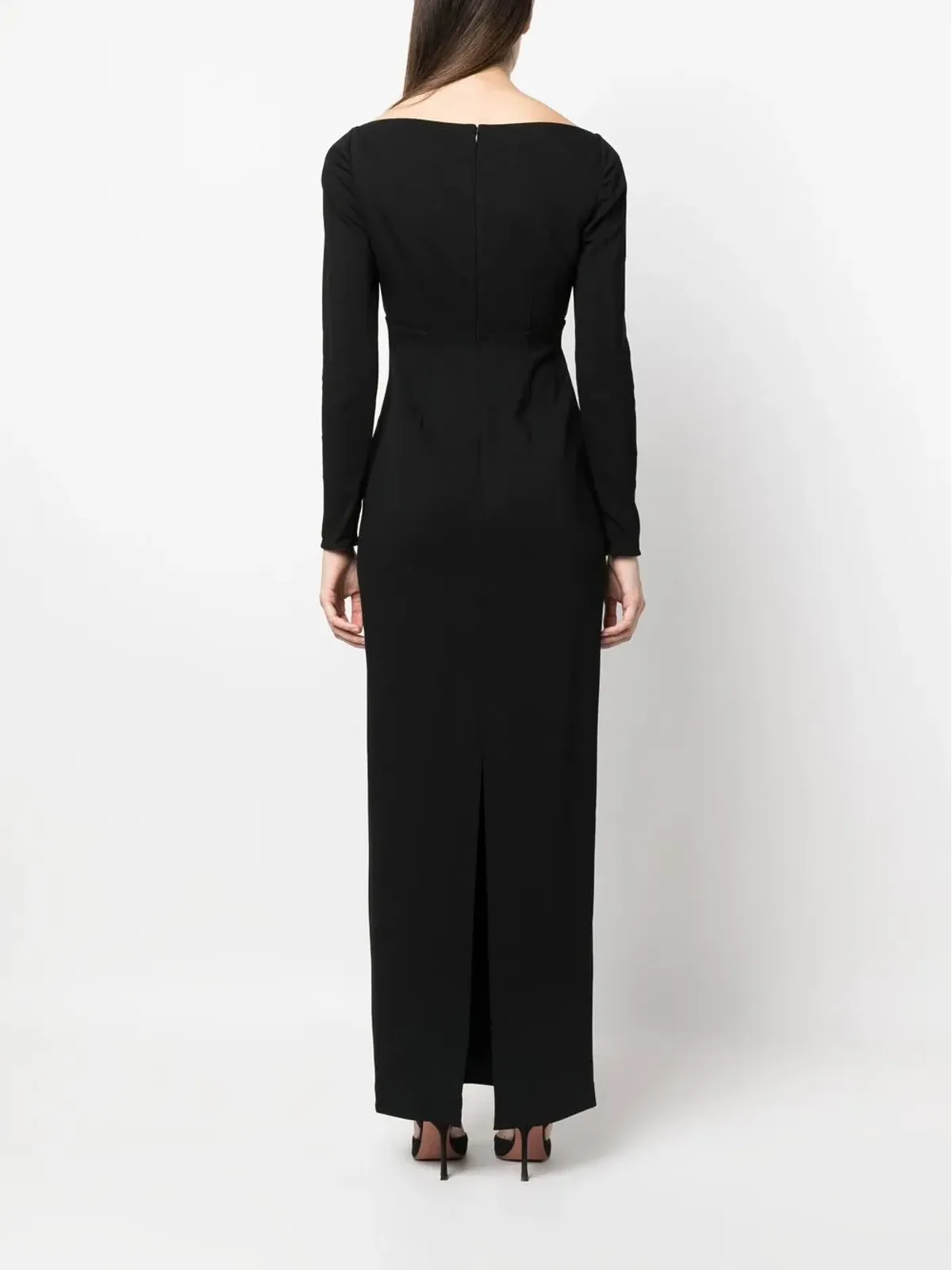 Roland Mouret 長袖マキシドレス - 画像4