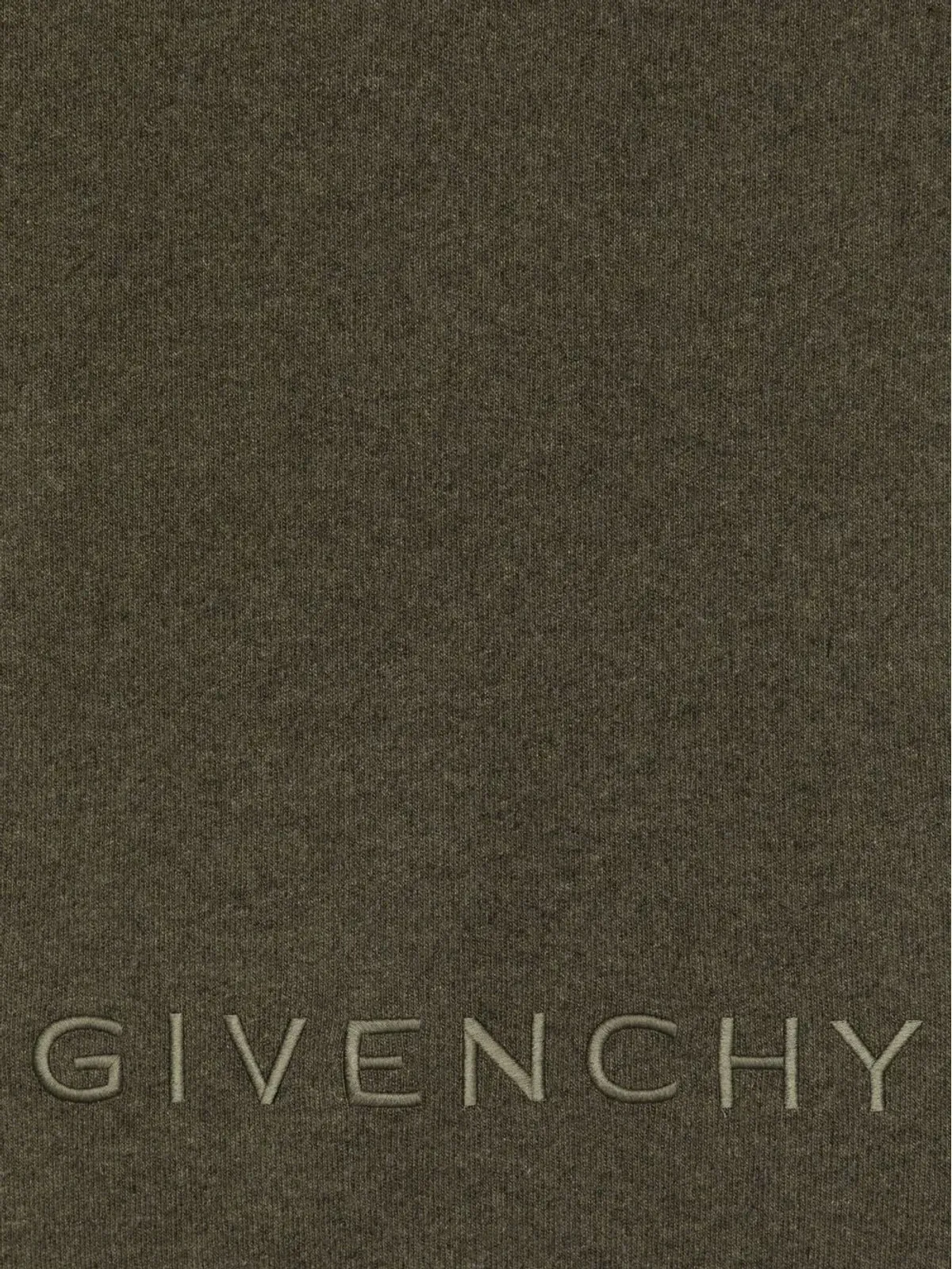 Givenchy ロゴ刺繍ウールスカーフ - 画像2