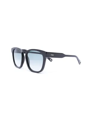 Chloé Eyewear Xena round-frame サングラス - ブラック - サムネイル2