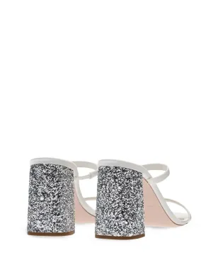 Miu Miu グリッター・ディテール サンダル - サムネイル3