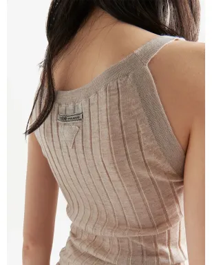Prada リブ編みカシミヤタンクトップ - サムネイル5