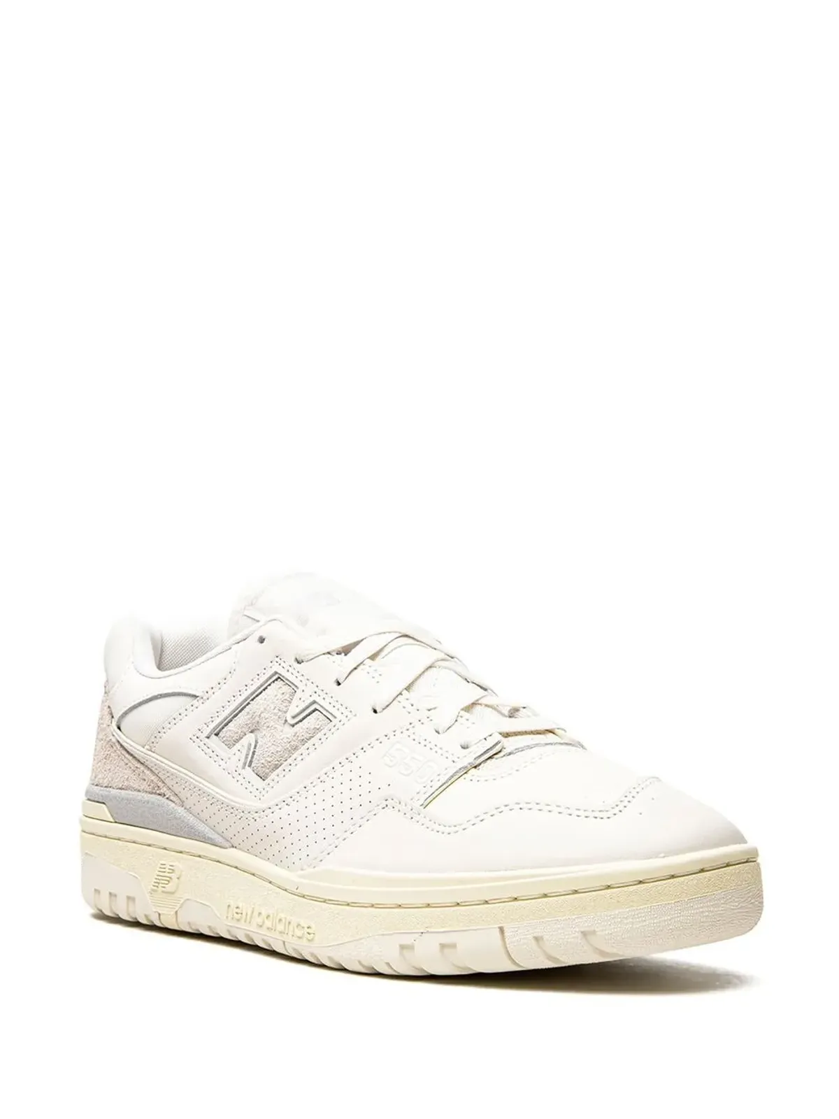 New Balance Aimé Leon Dore 550 ホワイトレザー スニーカー - 画像2