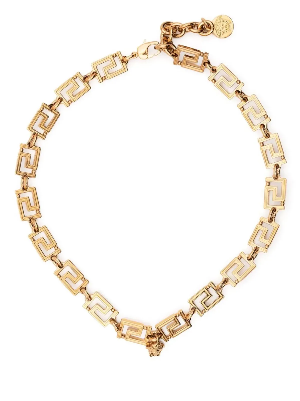 Versace グレカチェーンネックレス - 画像1