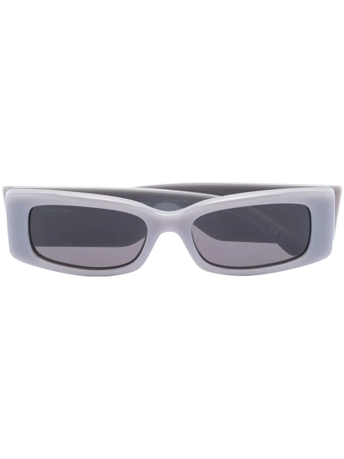 Balenciaga Eyewear スクエアフレーム ロゴプリント サングラス - 画像1