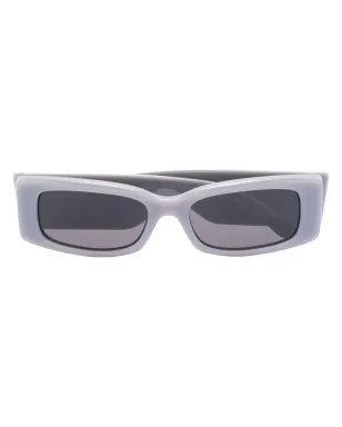 Balenciaga Eyewear スクエアフレーム ロゴプリント サングラス - サムネイル1