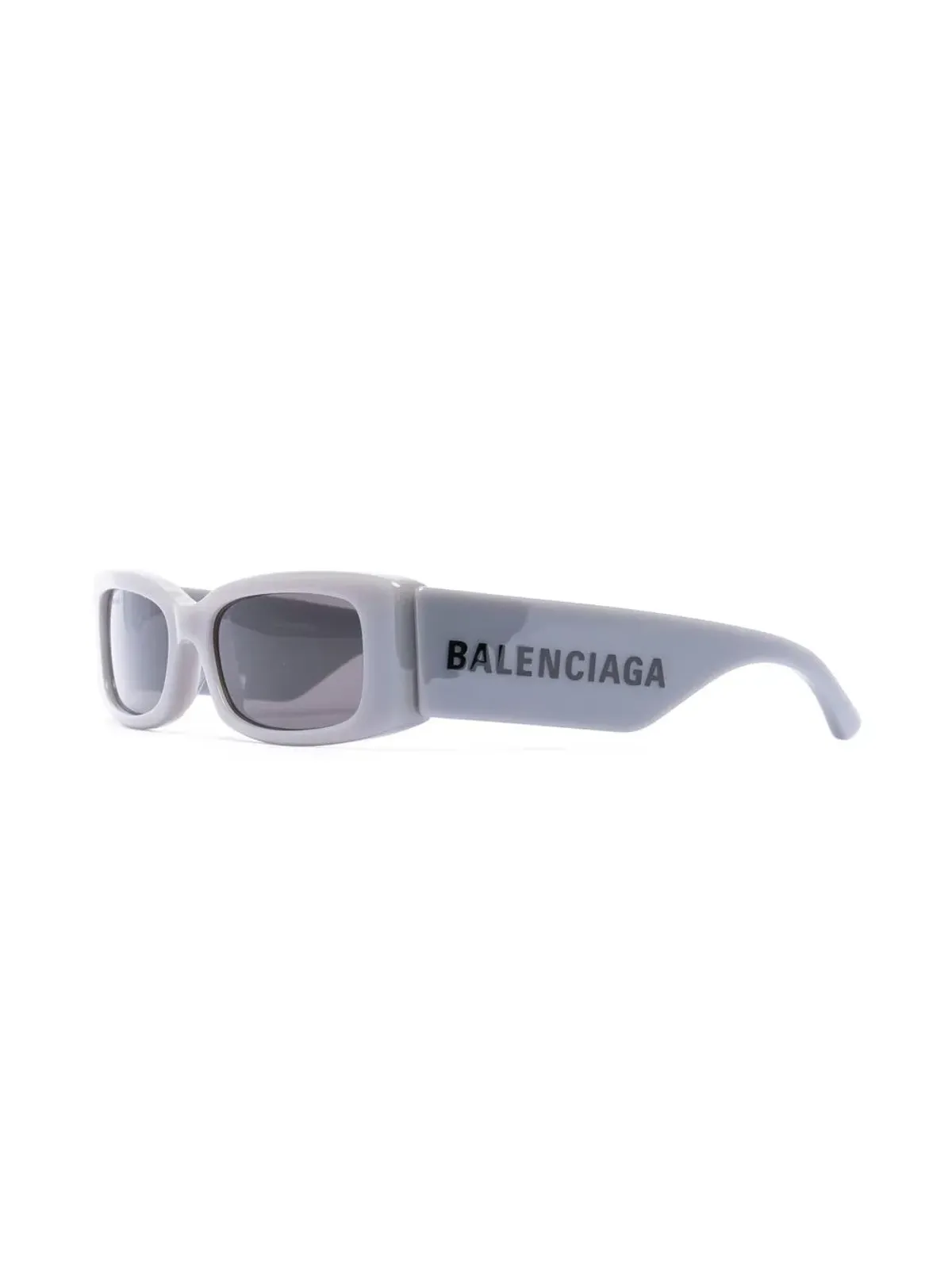 Balenciaga Eyewear スクエアフレーム ロゴプリント サングラス - 画像2