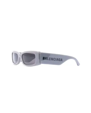 Balenciaga Eyewear スクエアフレーム ロゴプリント サングラス - サムネイル2