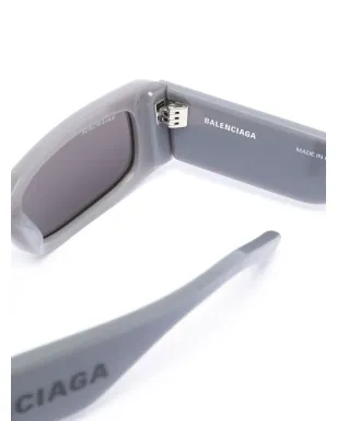 Balenciaga Eyewear スクエアフレーム ロゴプリント サングラス - サムネイル3