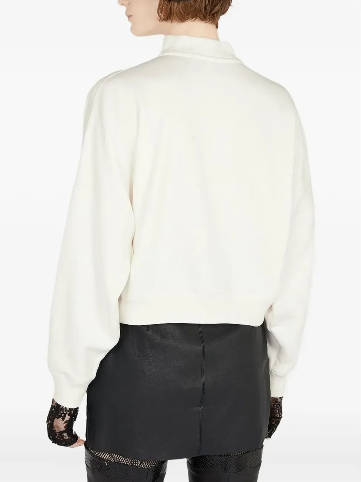 Gucci Vintage logo-appliqué sweatshirt - White - 画像4