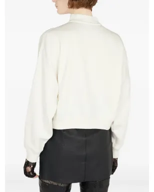 Gucci Vintage logo-appliqué sweatshirt - White - サムネイル4