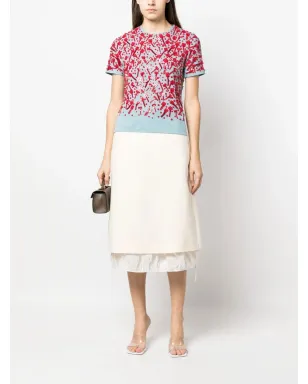 Tory Burch ダブルフェイス ウール ミディスカート - サムネイル2