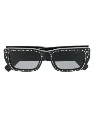 Moncler Eyewear x Palm Angels スクエアフレームサングラス - サムネイル1