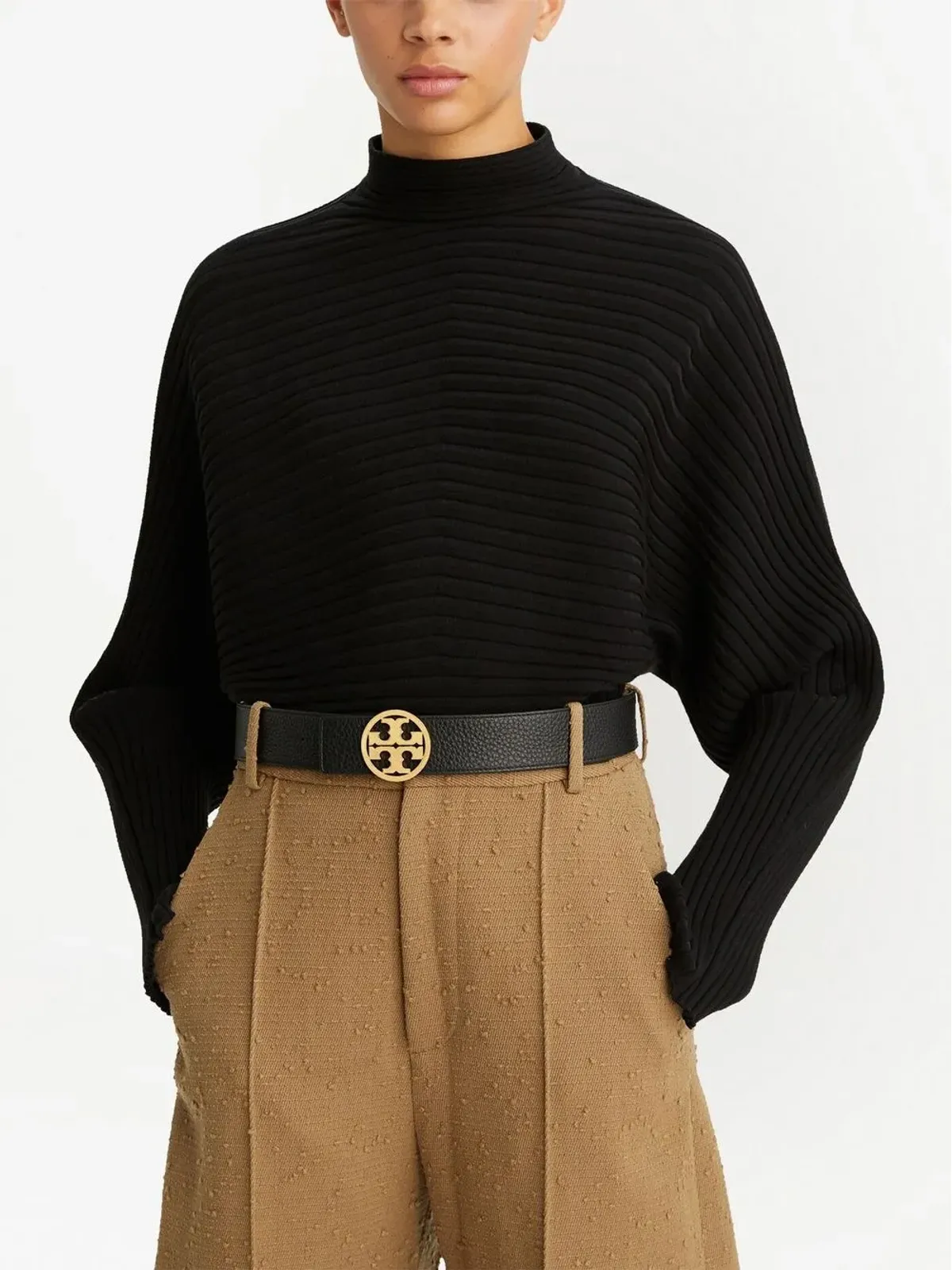 Tory Burch ミラー リバーシブル レザーベルト - 画像2