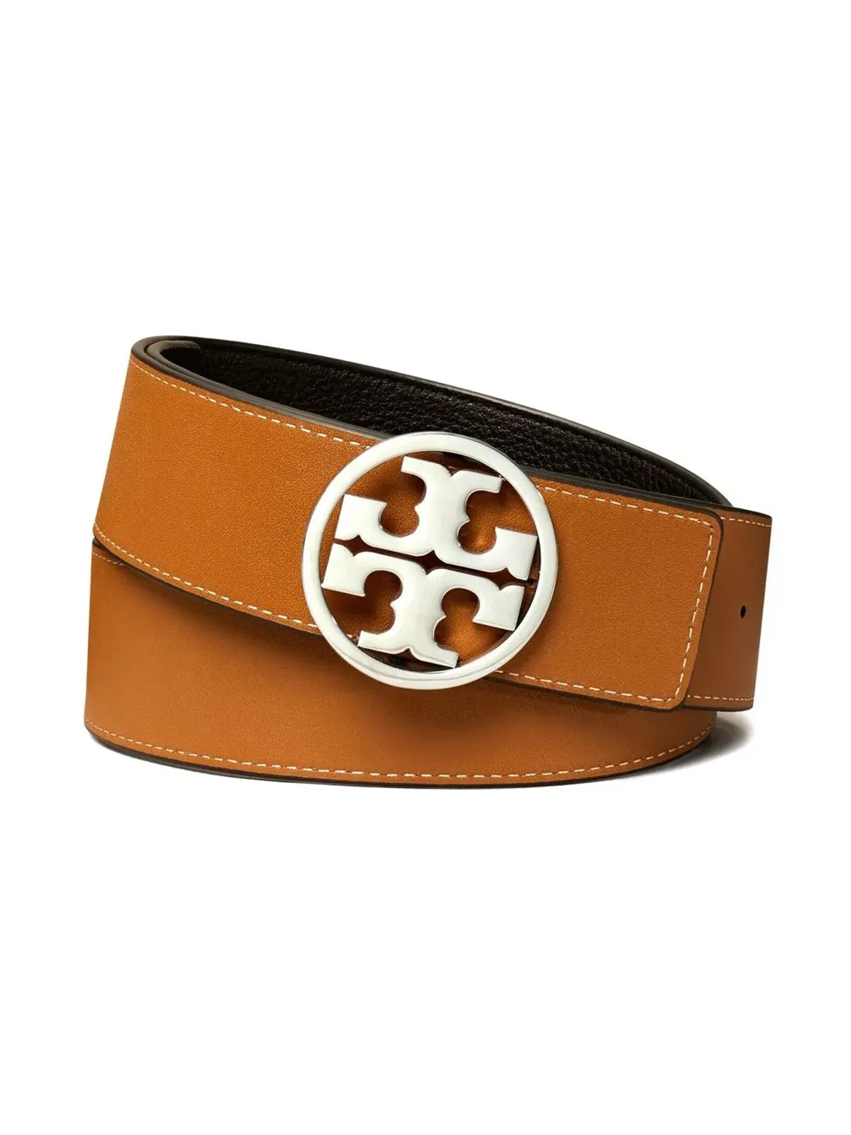 Tory Burch ミラー リバーシブル レザーベルト - 画像3