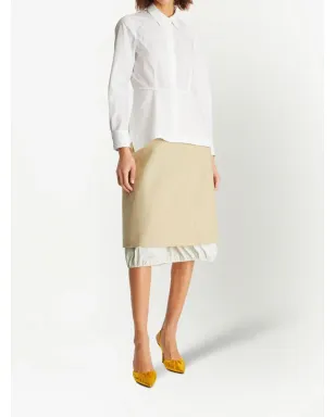 Tory Burch ペプラムコットンポプリンシャツ - サムネイル2